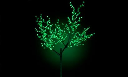 Деревья и кусты светодиодные