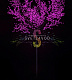 Светодиодное дерево Сакура, 3,5 м, Ø3 м, розовое, 24B, 2688LED, IP65