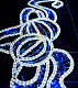 Светодиодная консоль "Шары на синей ленте", 200х90 см