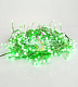 Гирлянда Мишура, 3м, 288 LED, 220В, прозрачный ПВХ, зеленая, IP20, с контроллером, Neon-Night