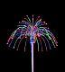 Световой фейерверк "Магнолия", 2,6х2,2м, мульти, 24Вт, 48 лучей