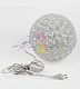 Светодиодный шар из цветков Сакуры Ø 20 см, белый, 220В, IP65, Neon-Night