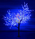 Светодиодное дерево Сакура, 2,5 м, Ø2 м, синее, 24B, 1728LED, IP54