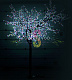 Светодиодное дерево Сакура, 3,6 м, Ø3 м, мульти, 24B, 2688LED, IP54, с контроллером
