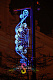 Светодиодная консоль "Лавина", 200х65 см, белая, синяя