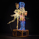 Светодиодная фигура "Щелкунчик с балериной", 180 см, мульти